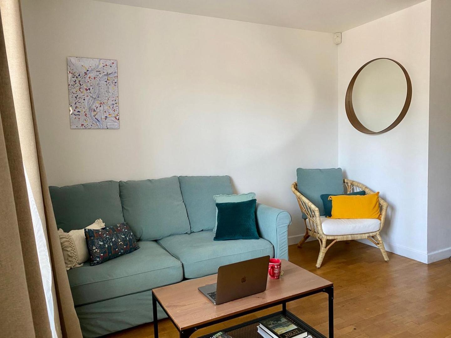 Spacious 1Br | Near City Center & Baby-Friendly! Apartment ลียง ภายนอก รูปภาพ